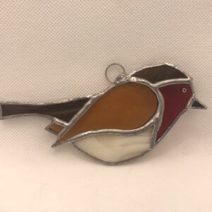 Robin Stained Glass Decoration