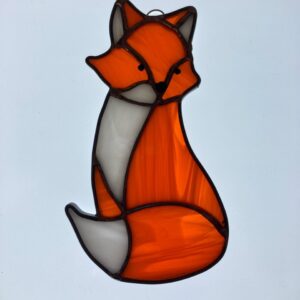 Fox Cub Suncatcher March 2022