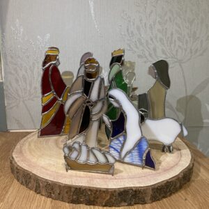 Nativity Set Pieces Stained Glass Pieces