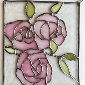 Trio of roses small panel