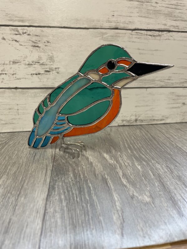 Freestanding life size  kingfisher