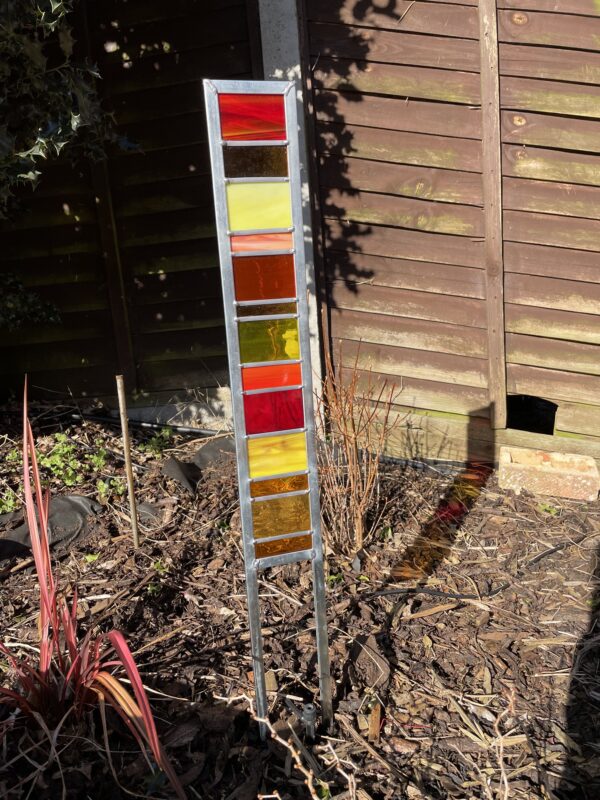 Stained Glass Garden Ladder Workshop